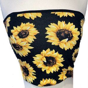 Rue21 Women's Sunflower Tube Top Size S